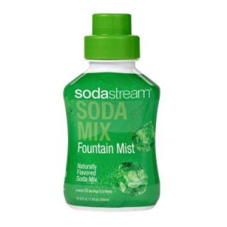 SodaStream 500ml Soda Mix   Fountain Mist (Case of 4) 1100474010