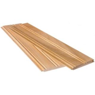 SOLITEK 6 sq. ft. Eucalyptus Hardwood Wall Covering Beaded Wainscot Paneling (8 Pack) 8203132