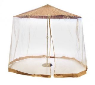 Market Patio Umbrella Netting with Carrying Bag —