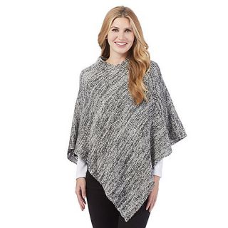 The Collection Grey sequinned poncho