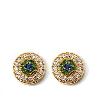 Rarities: Fine Jewelry with Carol Brodie 0.65ct Chrome Diopside, Sapphire and W   7734477