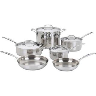 Chef's Classic&#x2122; Stainless Steel 10 Piece Cookware Set