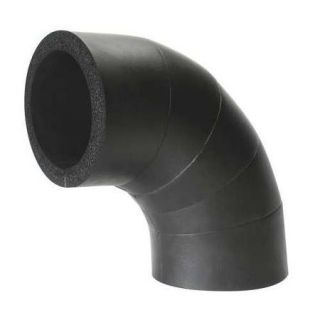 K Flex Usa Pipe Fitting Insulation, NBR/PVC Based Elastomeric, Black, 801 LRE 068118