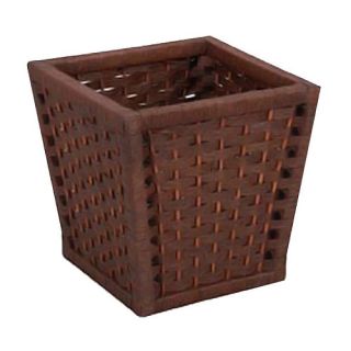 Household Essentials Wicker Waste Basket
