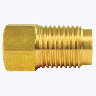 American Grease Stick Co. Brass Adapter, Female(3/8 24 Inverted), Male(1/2 20 Inverted), 10/bag BLF 20