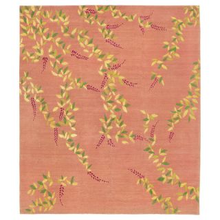 Arts And Crafts Pink/Green Area Rug by Artisan Carpets