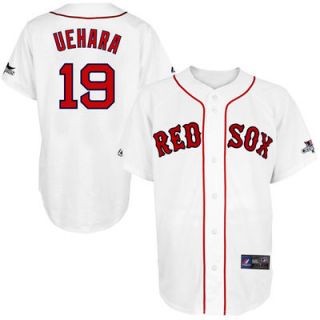 Majestic Koji Uehara Boston Red Sox Youth Replica Player Jersey   White